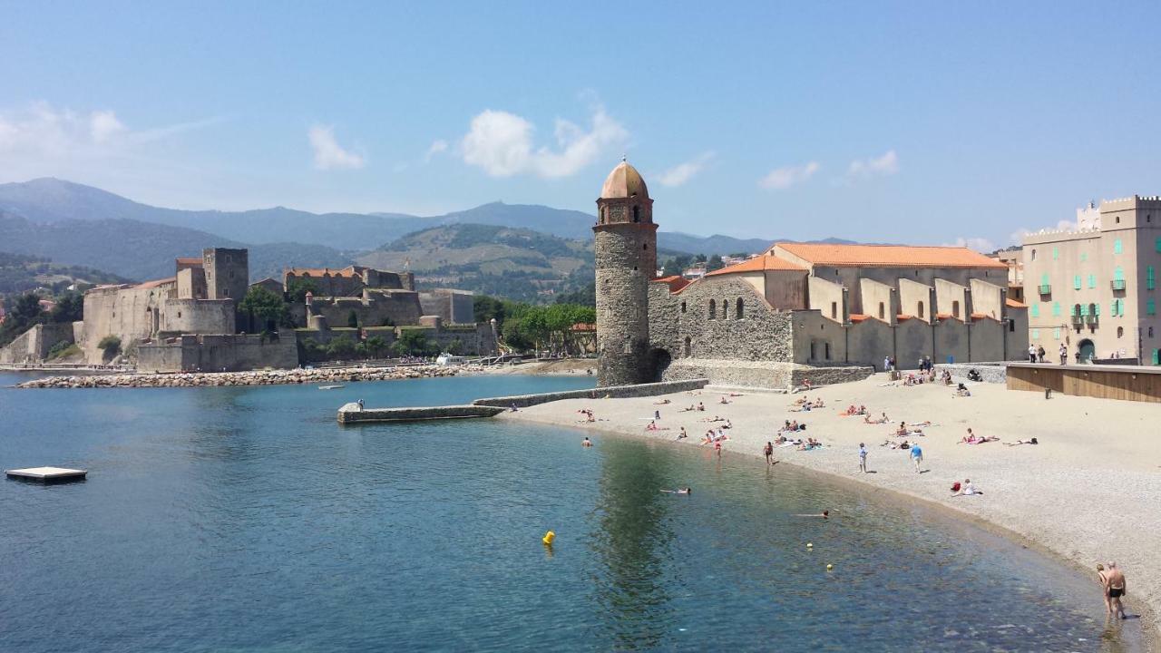 4Dom11 Appartement Avec Terrasse Et Parking, Proche Plage Collioure Exterior foto